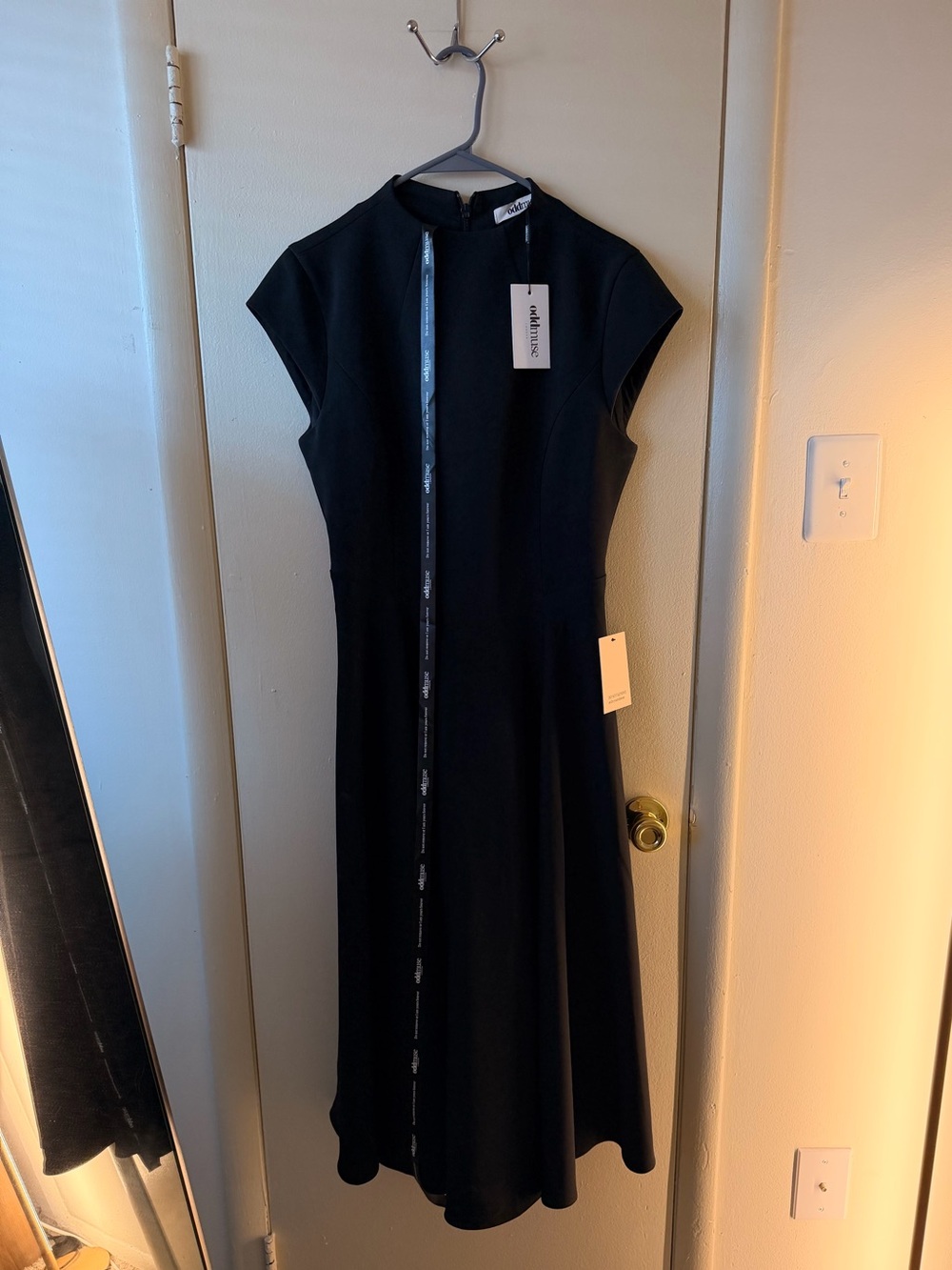 Odd Muse Cap Sleeve Midi Dress